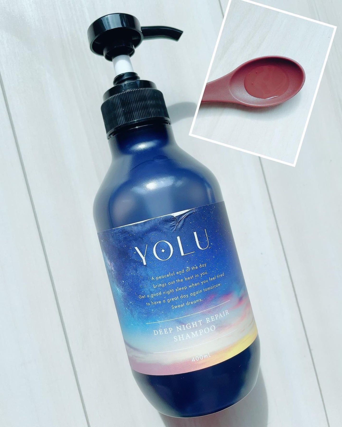 ディープナイトリペアシャンプー/トリートメント/YOLU/市販シャンプーを使ったクチコミ(2枚目)