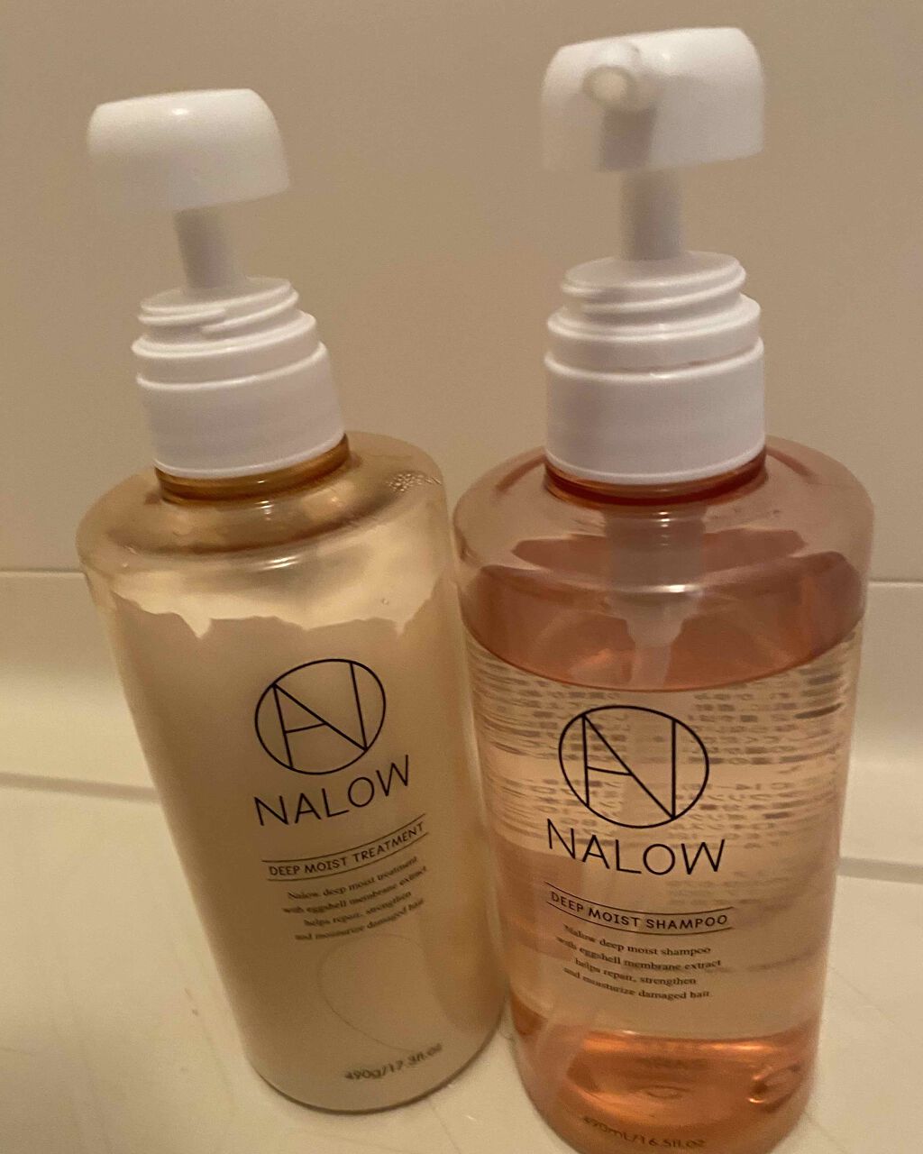 ディープモイスト シャンプー/トリートメント/NALOW/市販シャンプーを使ったクチコミ(1枚目)