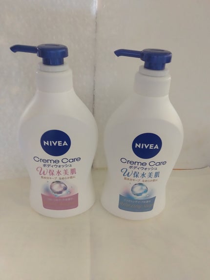 クリームケア ボディウォッシュ W保水美肌 フローラルブーケの香り 本体 470ml/ニベア/ボディソープを使ったクチコミ(2枚目)