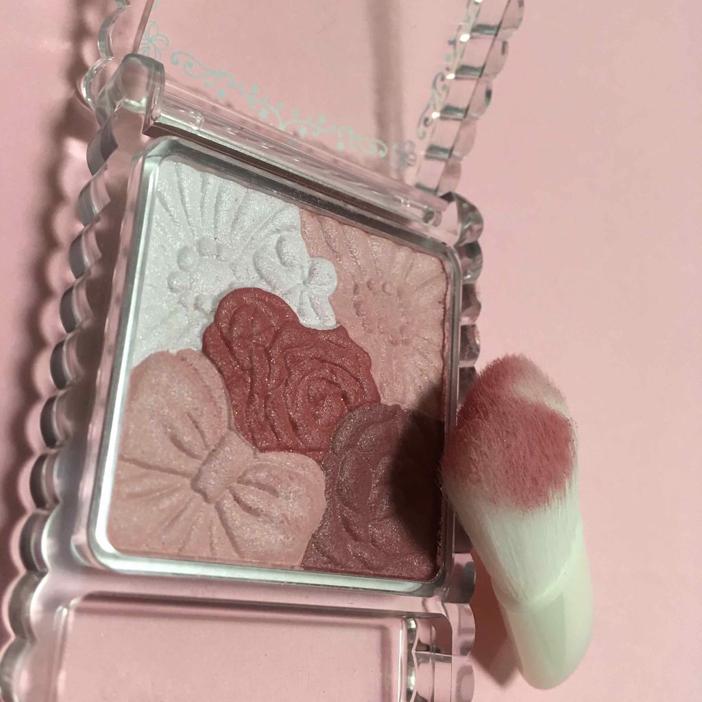 グロウフルールチークス/キャンメイク/パウダーチークを使ったクチコミ(3枚目)