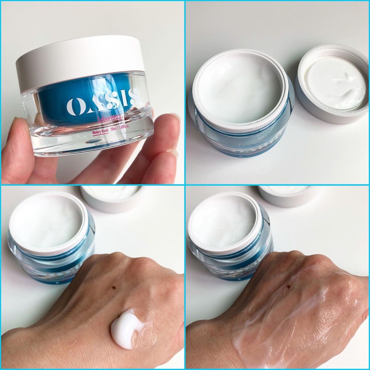 Watery Bomb/Oasis Laboratory/フェイスクリームを使ったクチコミ(2枚目)