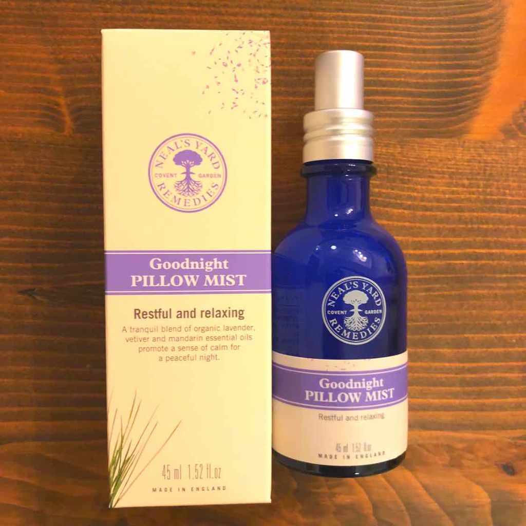 グッドナイトピローミスト/ニールズヤード レメディーズ/ファブリックミストを使ったクチコミ（1枚目）