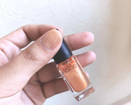 ネイルホリック フローズンシュガー/ネイルホリック/マニキュアを使ったクチコミ(2枚目)