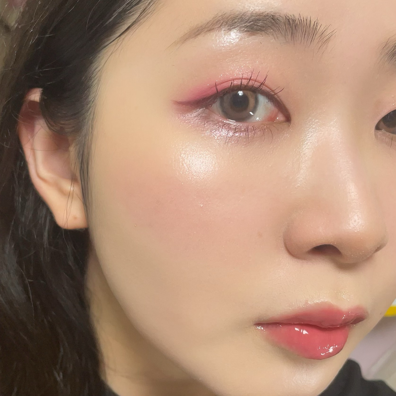 ベアグローペプチドメルティングバーム/PINATE/口紅を使ったクチコミ（2枚目）