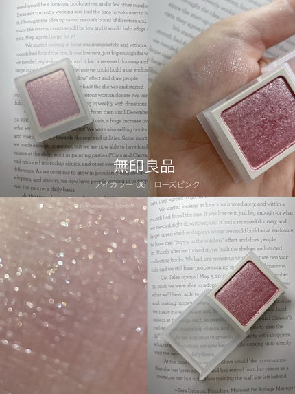 アイカラー/無印良品/単色アイシャドウを使ったクチコミ(1枚目)