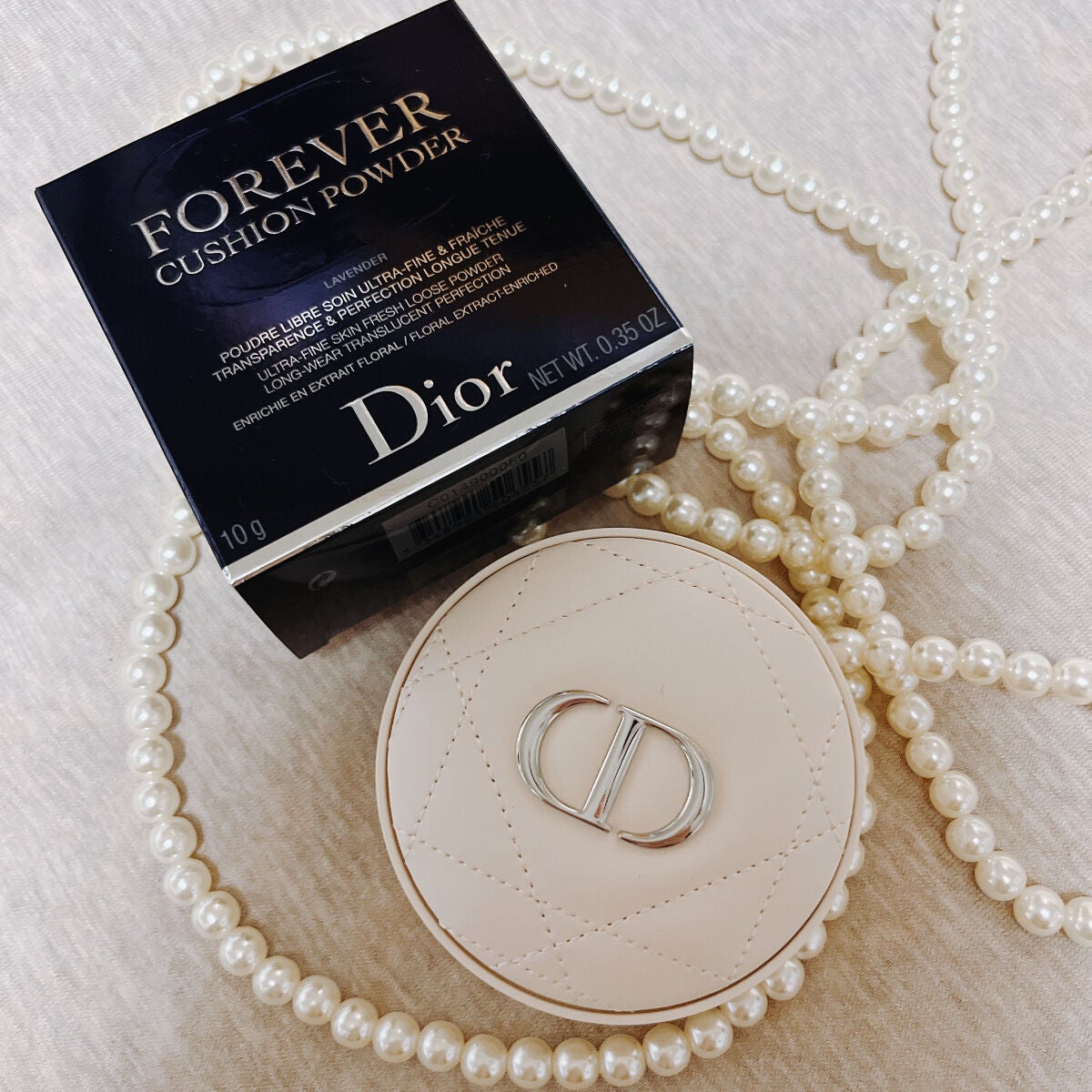 ディオールスキン フォーエヴァー クッション パウダー/Dior/ルースパウダーを使ったクチコミ(1枚目)