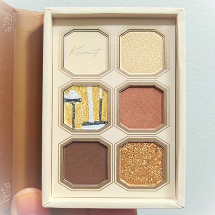 絵画アイシャドウパレット/MilleFée/アイシャドウパレットを使ったクチコミ(4枚目)