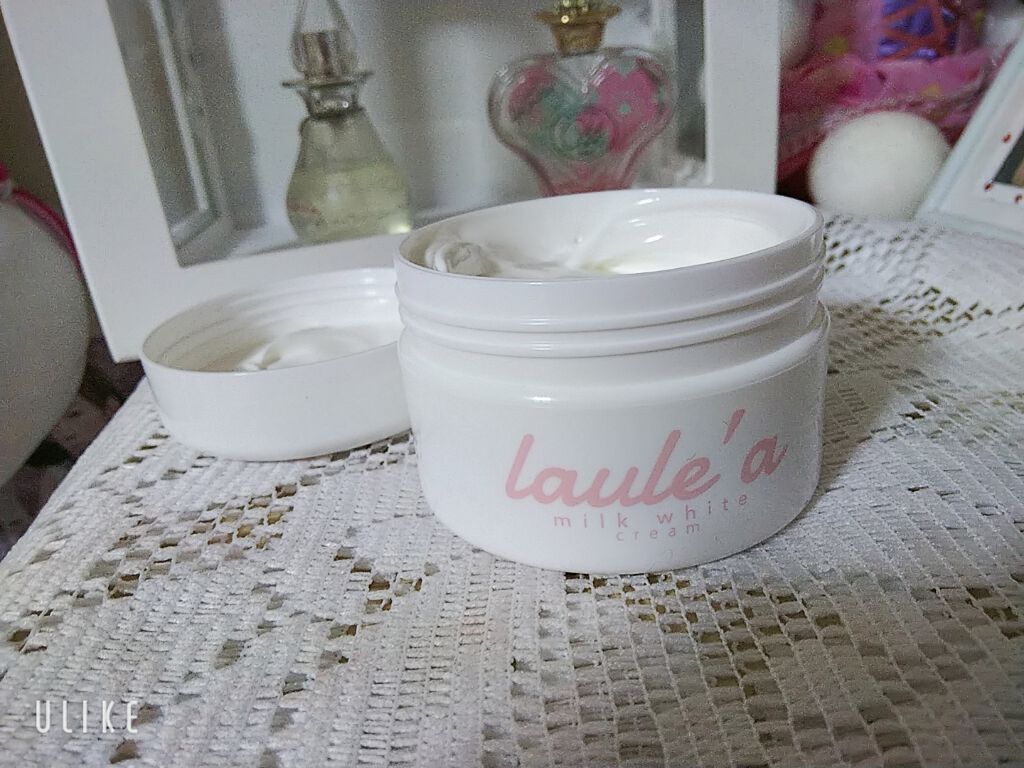 ミルクホワイトクリーム/Laule'a/フェイスクリームを使ったクチコミ(2枚目)