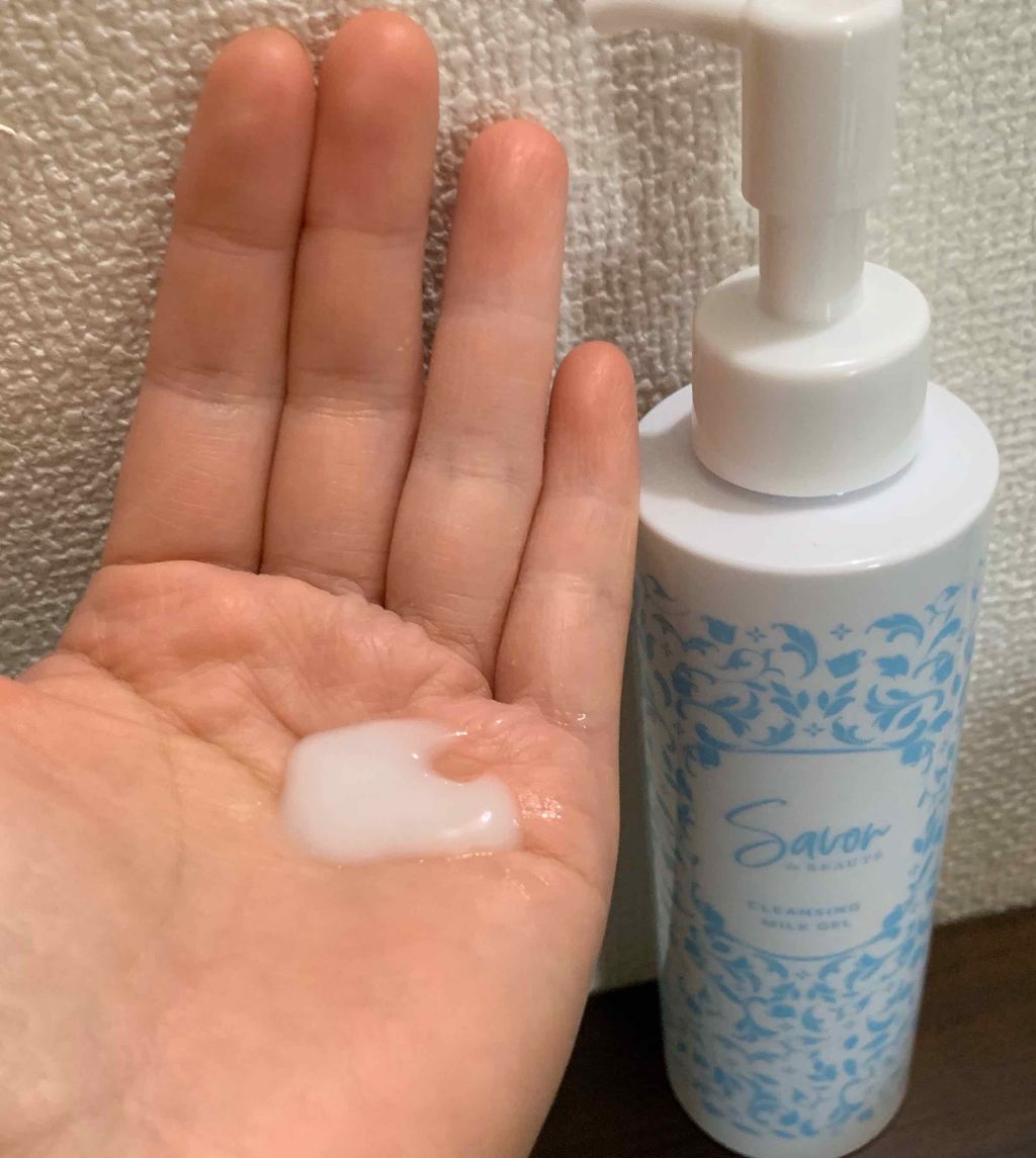 SABON de BEAUTE ミルクジェルクレンジングのクチコミ「サヴォン・ド・ボーテ ミルクジェルクレンジング。

こちらのクレンジングは、ミルクジェルタイプ.....」（3枚目）