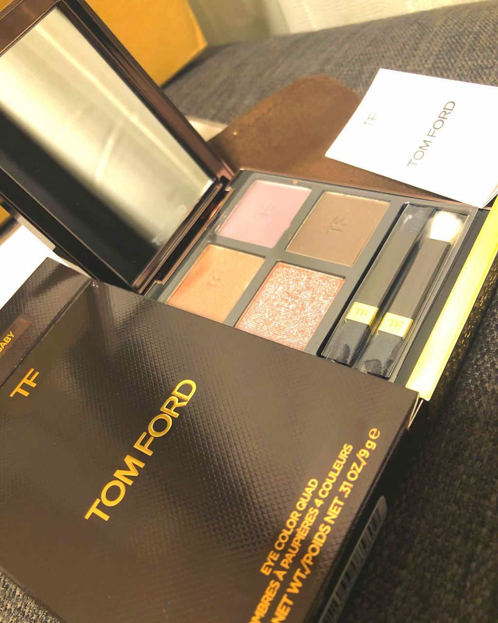 アイ カラー クォード/TOM FORD BEAUTY/アイシャドウパレットを使ったクチコミ(2枚目)