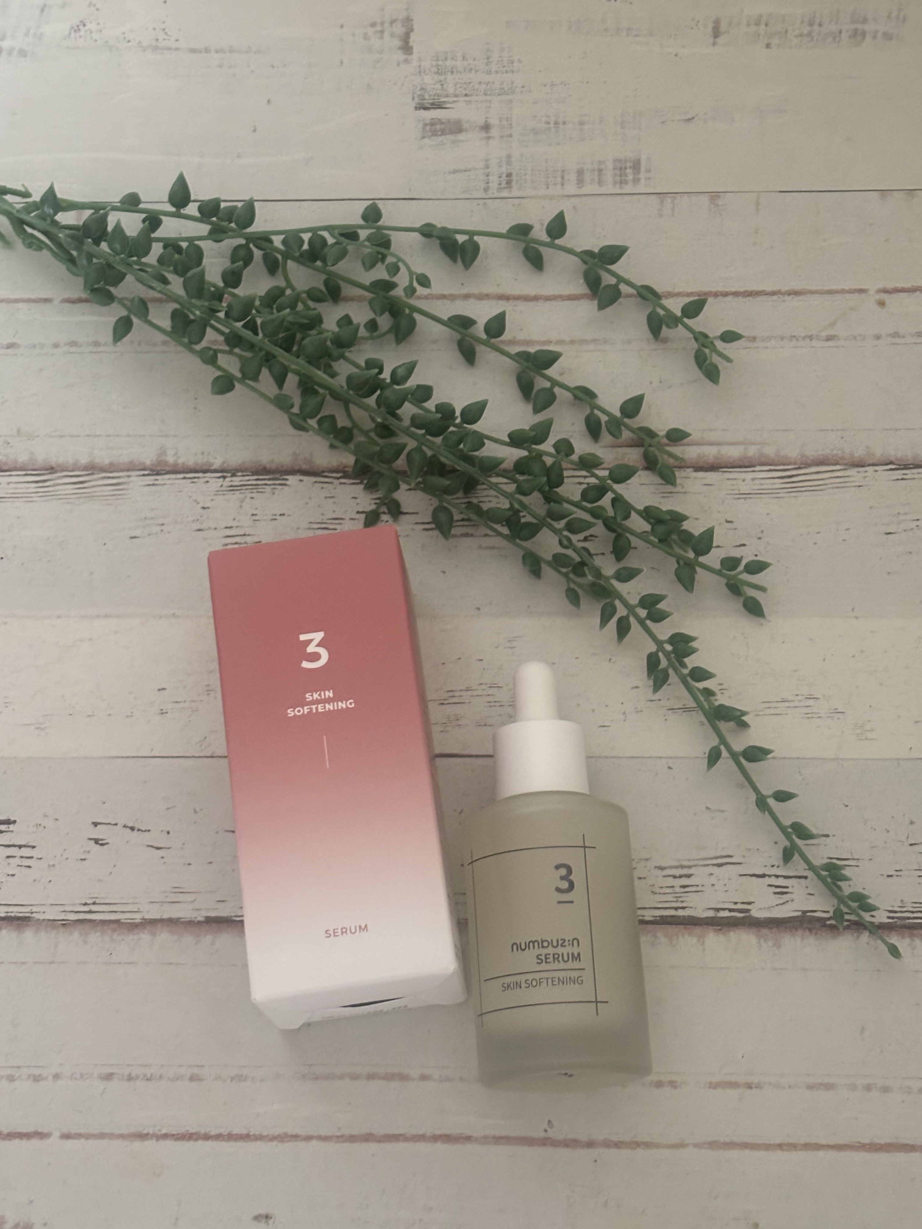 3番 すべすべキメケアセラム/numbuzin/美容液を使ったクチコミ（1枚目）