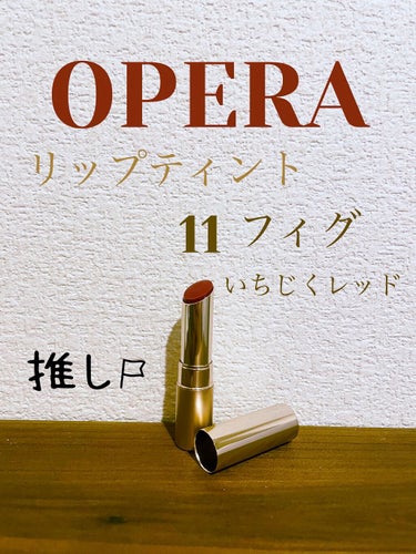 オペラ リップティント N 11 フィグ/OPERA/口紅を使ったクチコミ（1枚目）