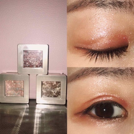 グリッタープリズム シャドウ/MISSHA/グリッターを使ったクチコミ(2枚目)