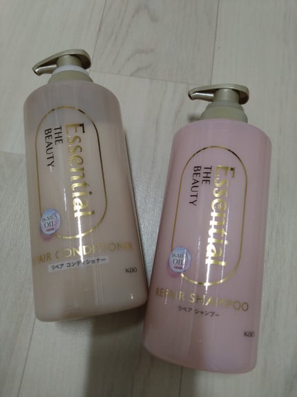 ザビューティ リペアシャンプー・コンディショナー/エッセンシャル/市販シャンプーを使ったクチコミ(1枚目)