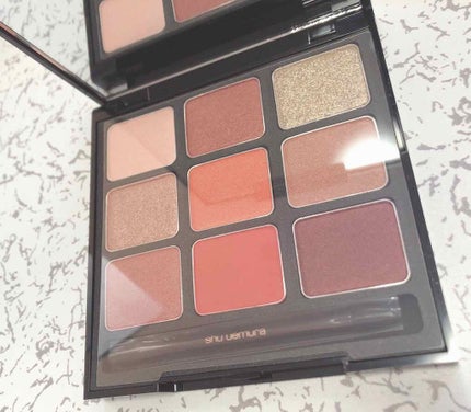 ルージュ アンリミテッド アンプリファイド マット<2019年クリスマスコフレ限定>/shu uemura/口紅を使ったクチコミ(2枚目)