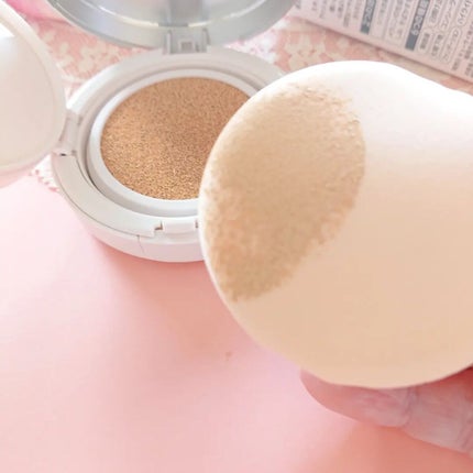 リンクルホワイトクッションファンデーション/コラリッチ/クッションファンデーションを使ったクチコミ(3枚目)