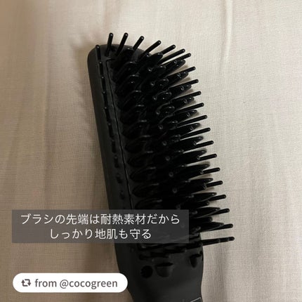 ストレートヒートブラシ スリム /SALONIA/ヒートブラシを使ったクチコミ(3枚目)