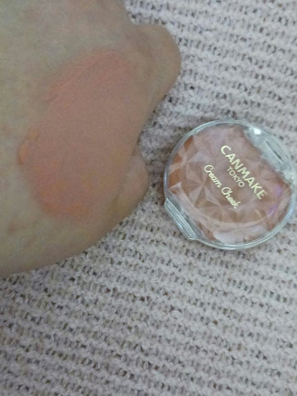 クリームチーク/キャンメイク/ジェル・クリームチークを使ったクチコミ(2枚目)