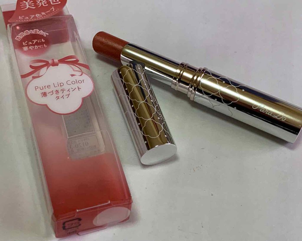 リップティント/パラドゥ/口紅を使ったクチコミ(1枚目)