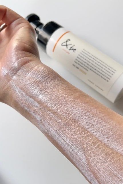 &be UVミルク/&be/日焼け止めミルクを使ったクチコミ(2枚目)