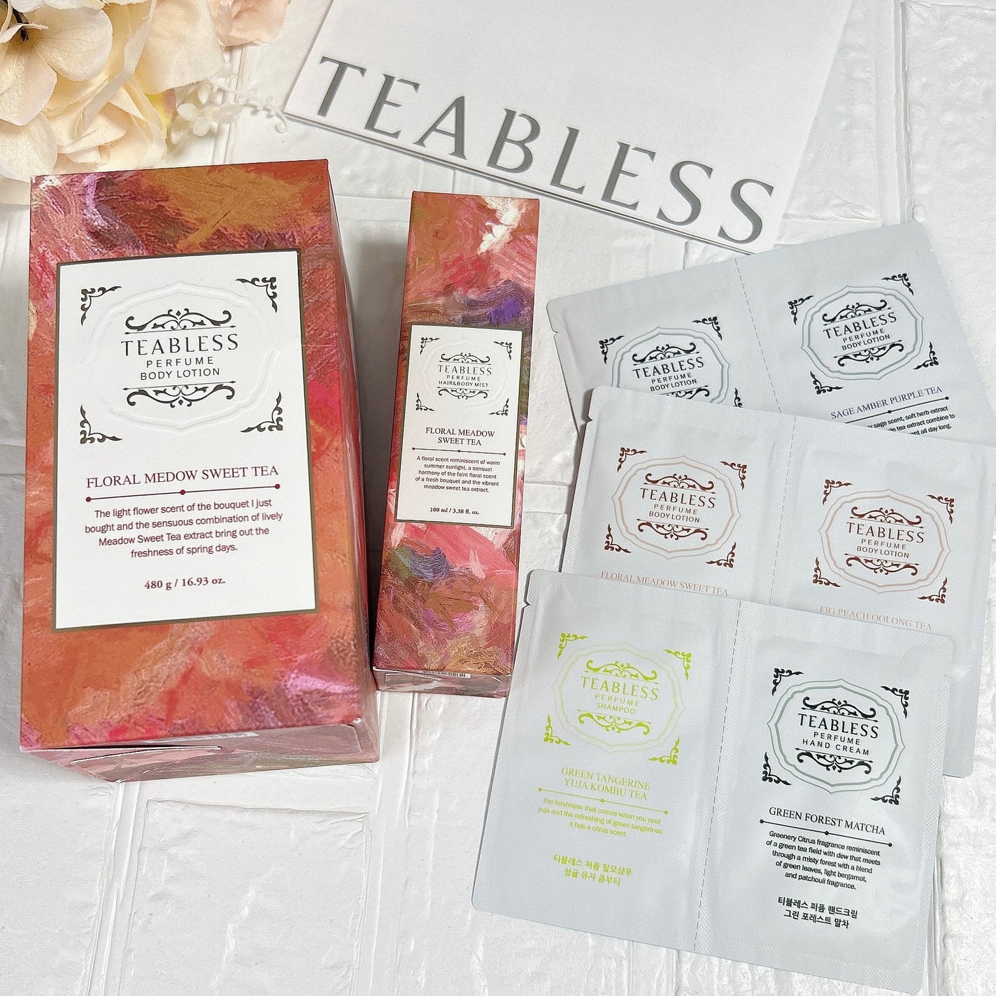 フローラルメドウスイートティー ボディーローション/TEABLESS/ボディローションを使ったクチコミ(9枚目)