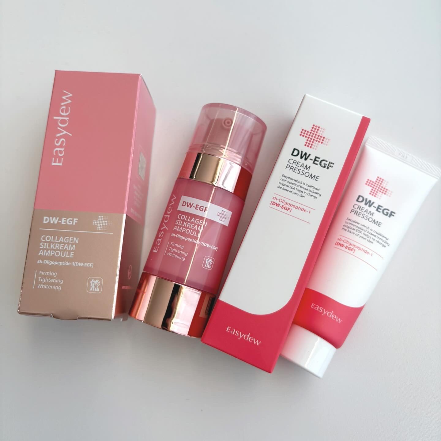 DW-EGFコラーゲンシルクリームセラム /Easydew/美容液を使ったクチコミ（1枚目）