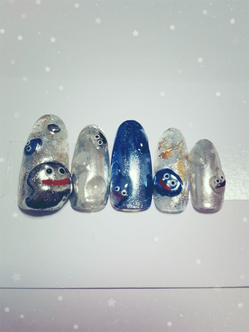 Naility! ステップレスジェル UVトップジェル/Naility!/ジェルネイルを使ったクチコミ(3枚目)