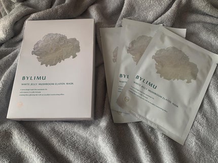 ホワイト ゼリー マッシュルーム エラトックス マスク/BYLIMU/シートマスク・パックを使ったクチコミ(1枚目)