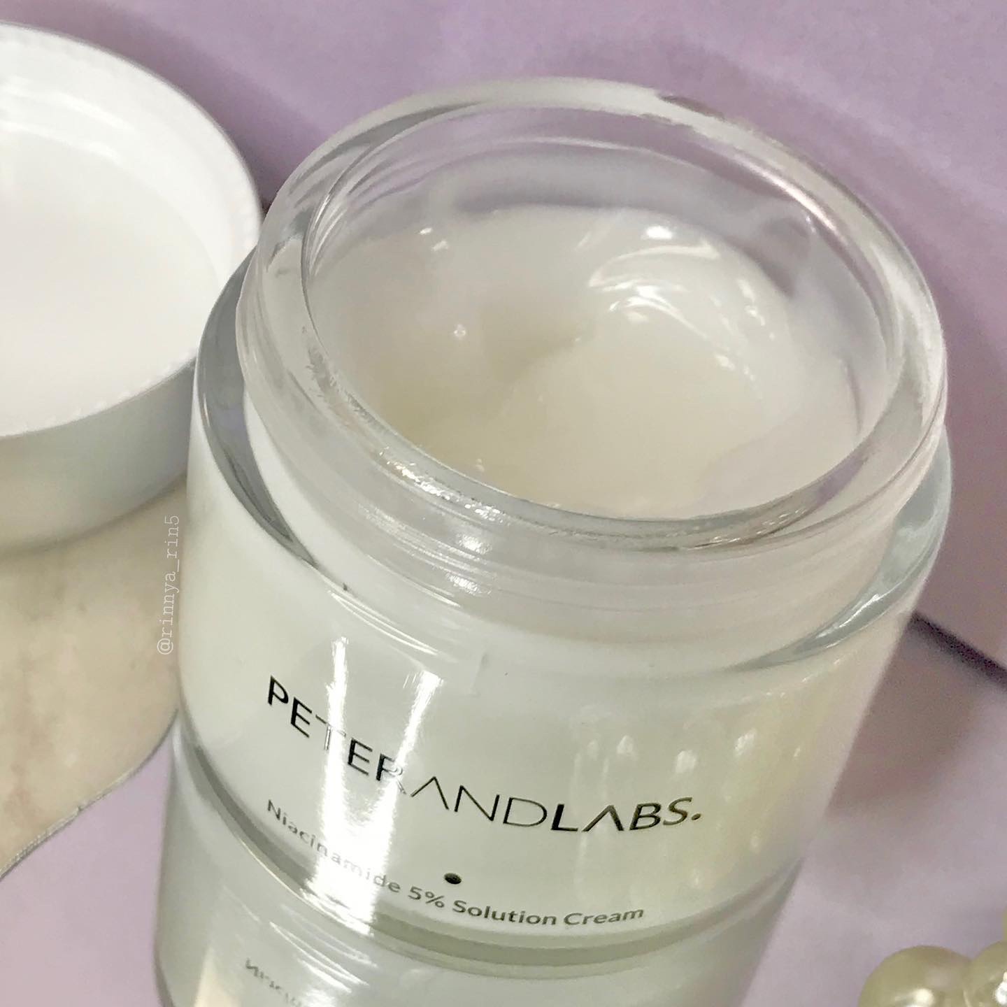ナイアシンアミド5% ソリューション モイスチャークリーム/PETERANDLABS/フェイスクリームを使ったクチコミ（2枚目）
