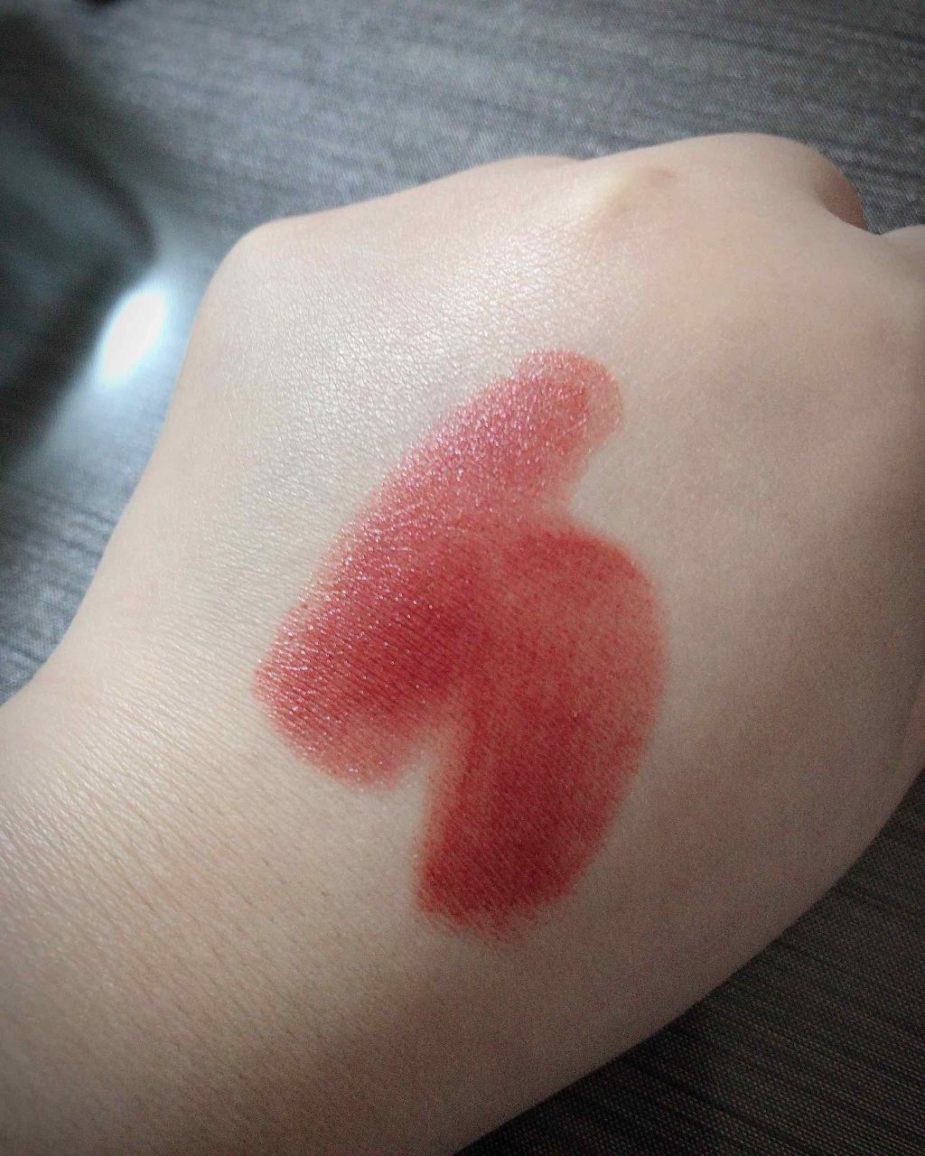 ルージュ・アンテルディ No.28 スリリング・ブラウン/GIVENCHY/口紅を使ったクチコミ（2枚目）