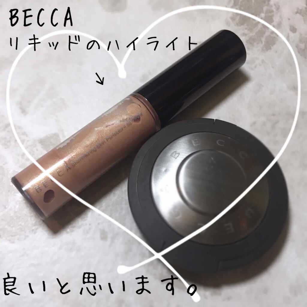 shimmering skin perfector spotlights/BECCA/リキッドハイライトを使ったクチコミ（1枚目）