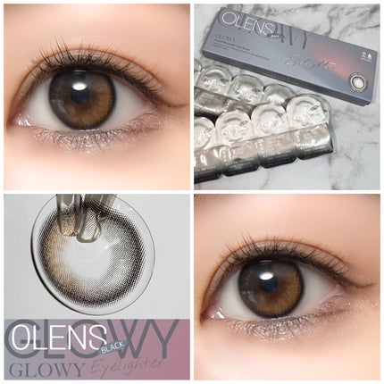 Glowy 1day/OLENS/ワンデー(1DAY)カラコンを使ったクチコミ(1枚目)