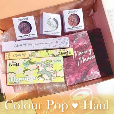 Making Mauves/ColourPop/アイシャドウパレットを使ったクチコミ（1枚目）