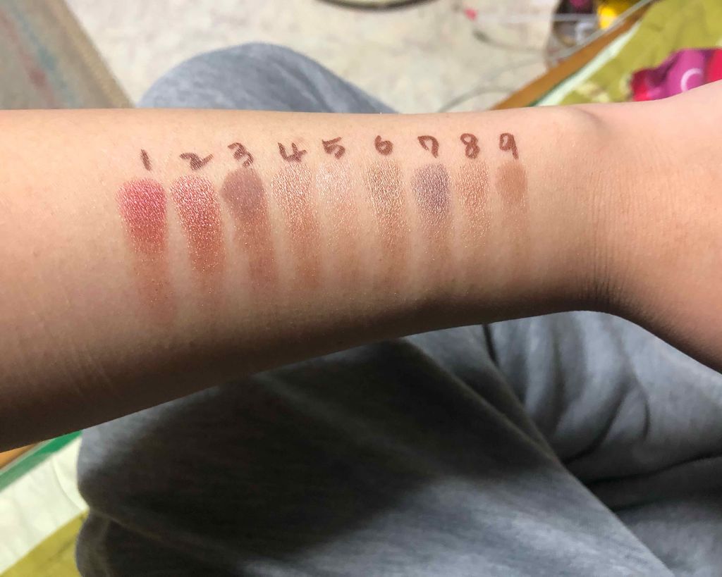 UR GLAM BLOOMING EYE COLOR PALETTE/U R GLAM/アイシャドウパレットを使ったクチコミ(2枚目)