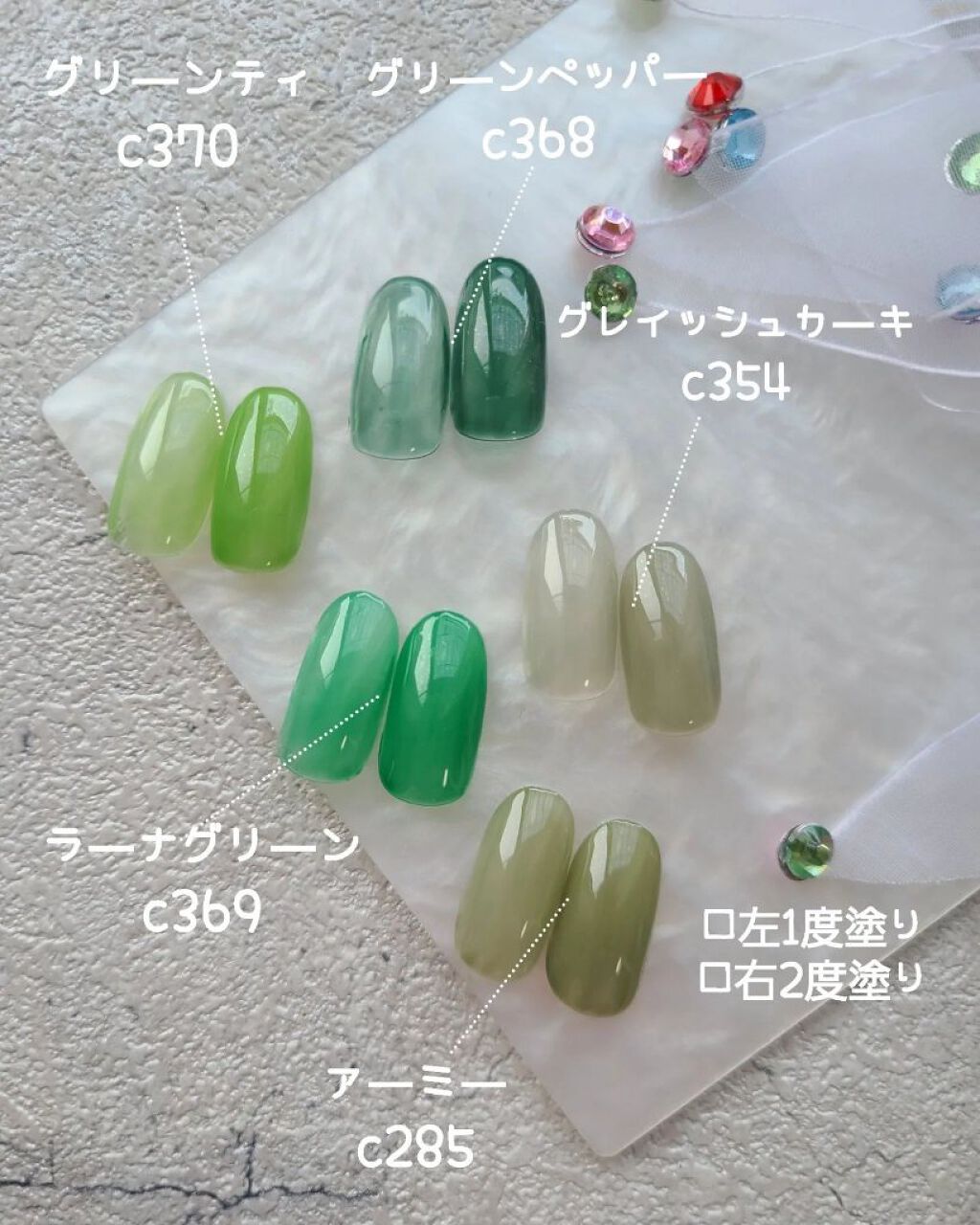 プチプライス  カラージェル/Petit Price/ジェルネイルを使ったクチコミ（2枚目）