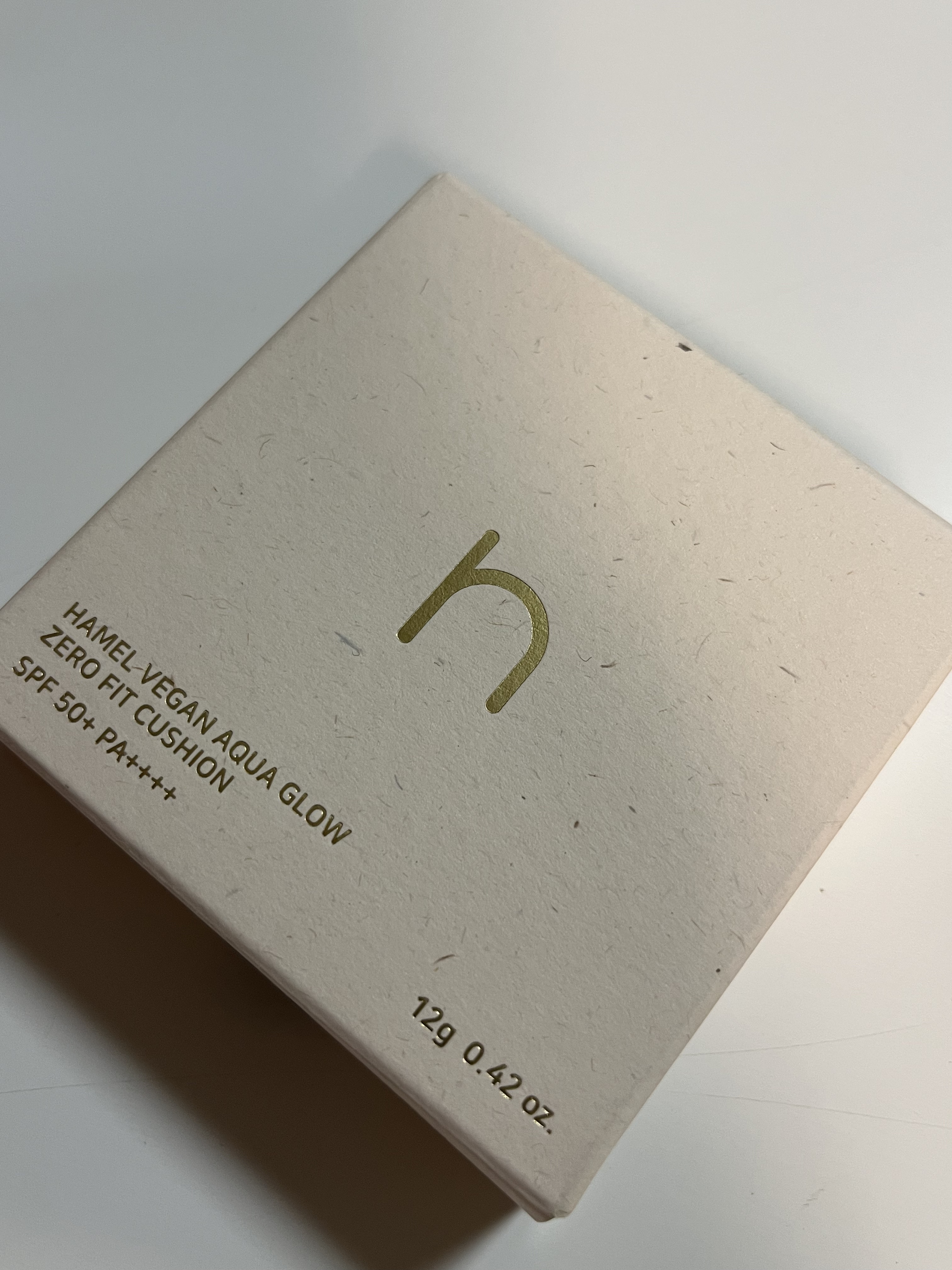 ヴィーガンアクアゼロフィットクッション/HAMEL/クッションファンデーションを使ったクチコミ（1枚目）