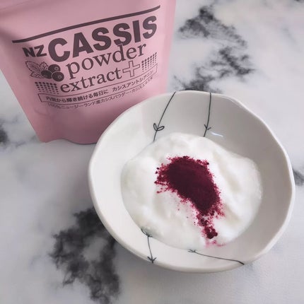 NZカシスパウダー エクストラクトプラス/カシスショップジャパン/食品を使ったクチコミ(7枚目)