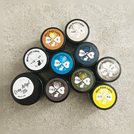 Cray Artgel/mon petit lapin/ジェルネイルを使ったクチコミ(4枚目)