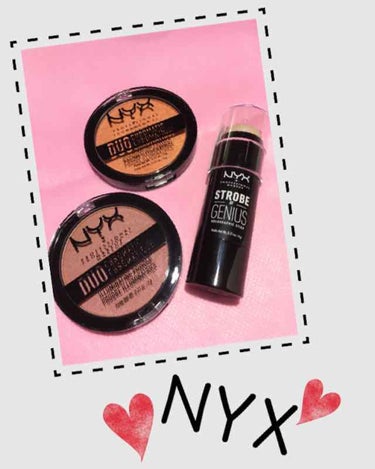 ストロボオブジーニアス ホロ スティック/NYX Professional Makeup/ジェル・クリームチークを使ったクチコミ（1枚目）