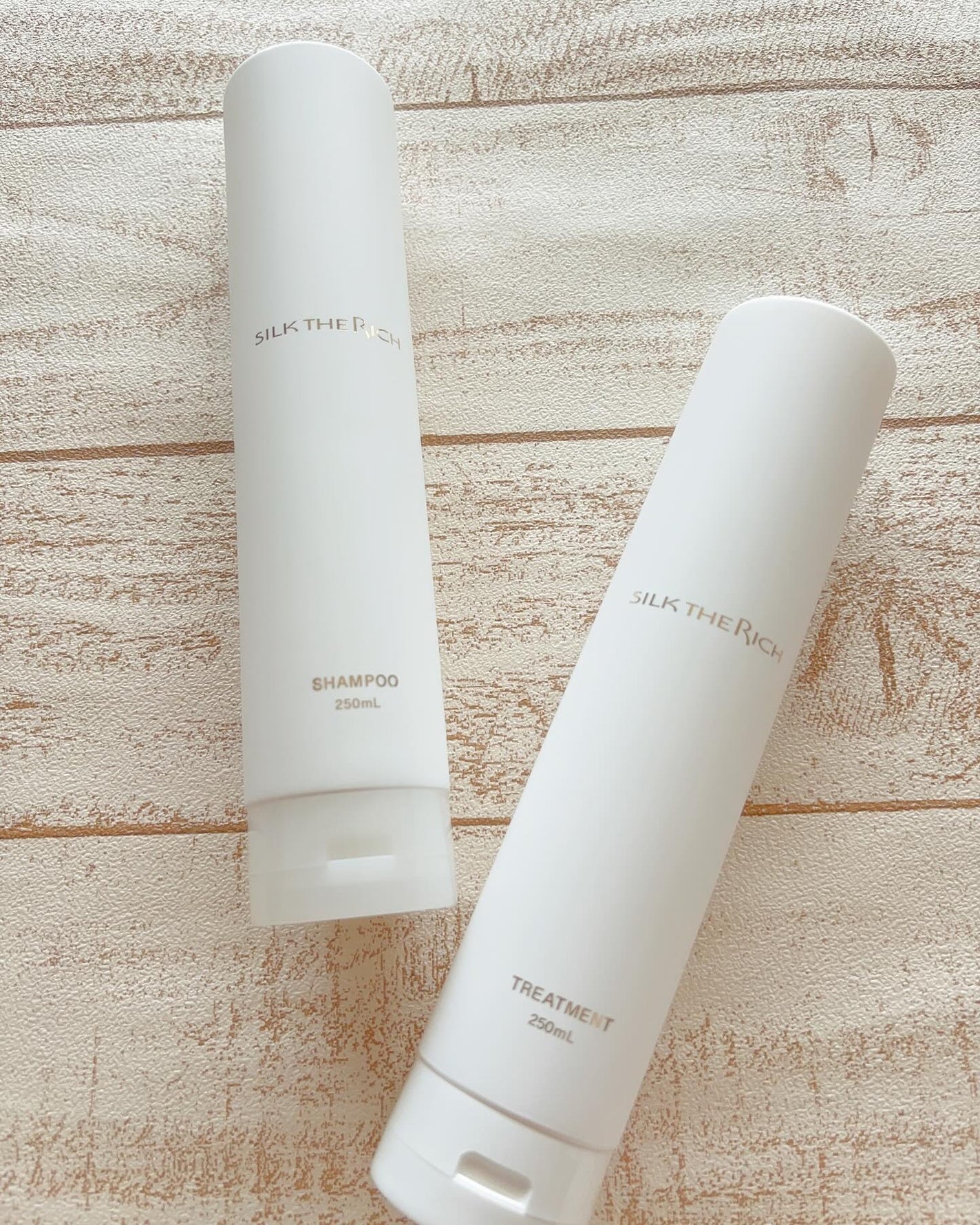 SILK THE RICH モイスト&リペア シャンプー・トリートメント/SILK THE RICH/市販シャンプーを使ったクチコミ(1枚目)