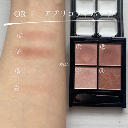 ケイト ポッピングシルエットシャドウ/KATE/アイシャドウパレットを使ったクチコミ(3枚目)