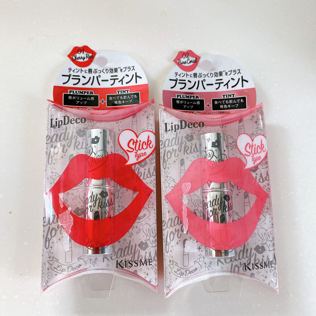 プランパーティントスティック/リップデコ/リップティントを使ったクチコミ（1枚目）