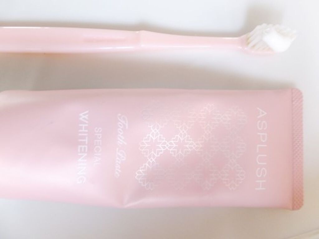 ASPLUSH(アスプラッシュ) ピーチミント/CONTRIBUTION/歯磨き粉を使ったクチコミ(2枚目)