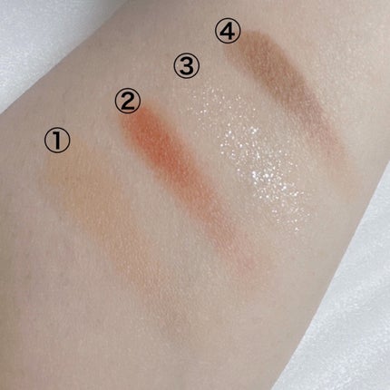 ベターザンアイズ ミュージックシリーズ/rom&nd/アイシャドウパレットを使ったクチコミ(4枚目)