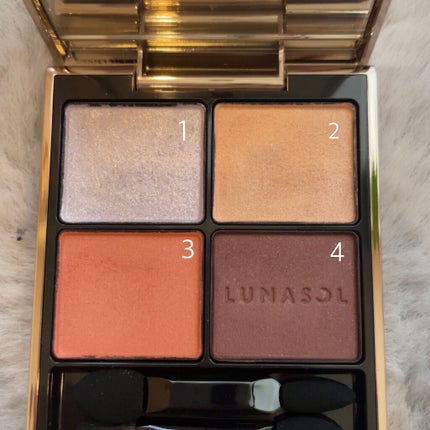 アイカラーレーション/LUNASOL/アイシャドウパレットを使ったクチコミ(3枚目)