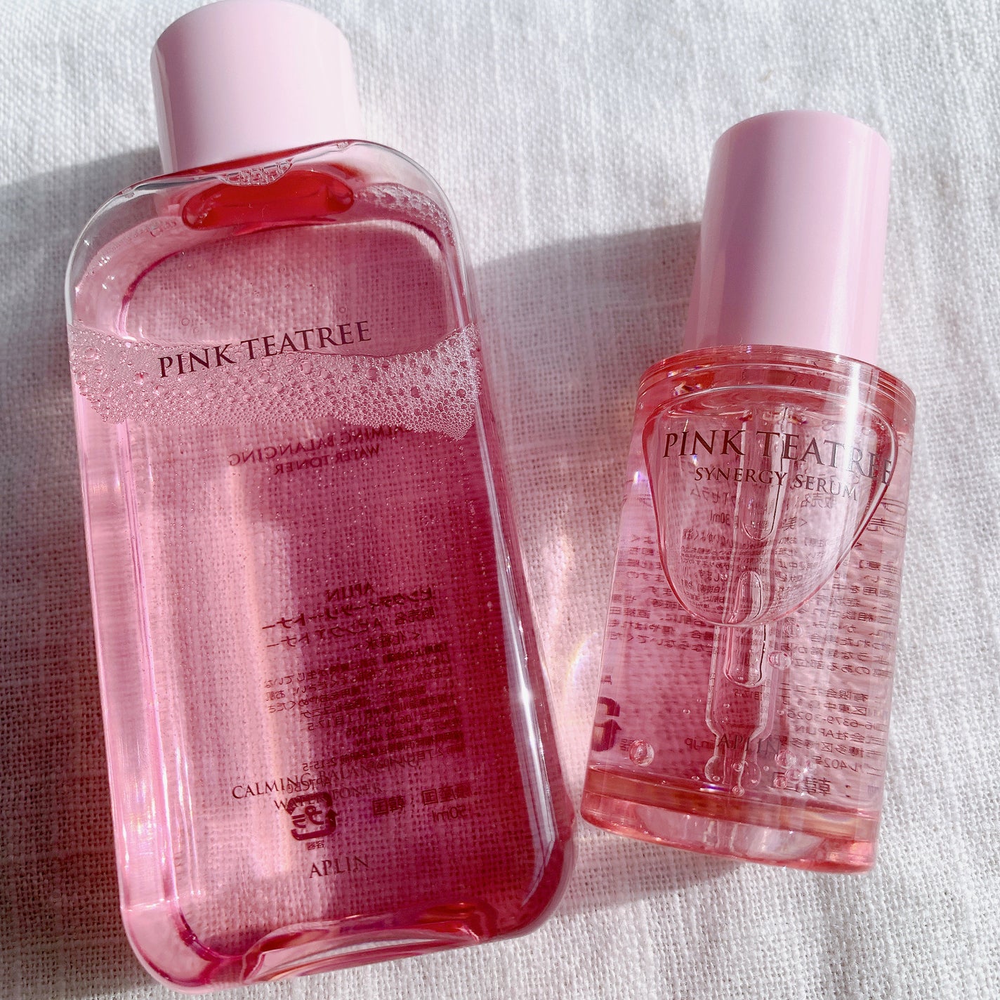 ピンクティーツリートナー/APLIN/化粧水を使ったクチコミ(3枚目)