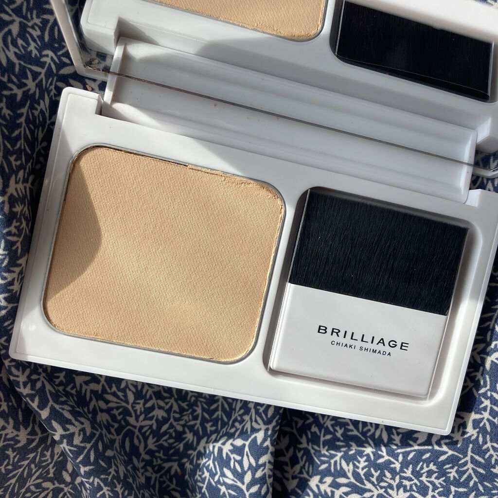 パウダリーファンデーション ソフトシャイニー 40（標準カラー）/ブリリアージュ/パウダーファンデーションを使ったクチコミ（1枚目）