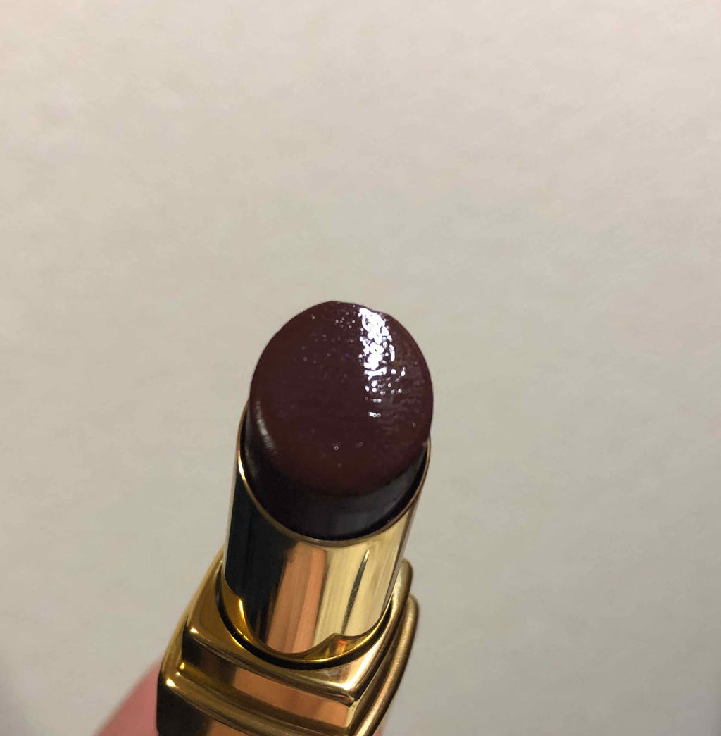 ルージュ ココ シャイン 128 ヌワール モデルヌ/CHANEL/口紅を使ったクチコミ（2枚目）