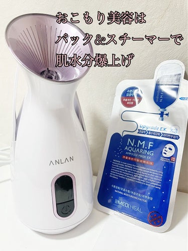 ナノスチーマー 美顔器/ANLAN/美顔器・マッサージを使ったクチコミ（1枚目）