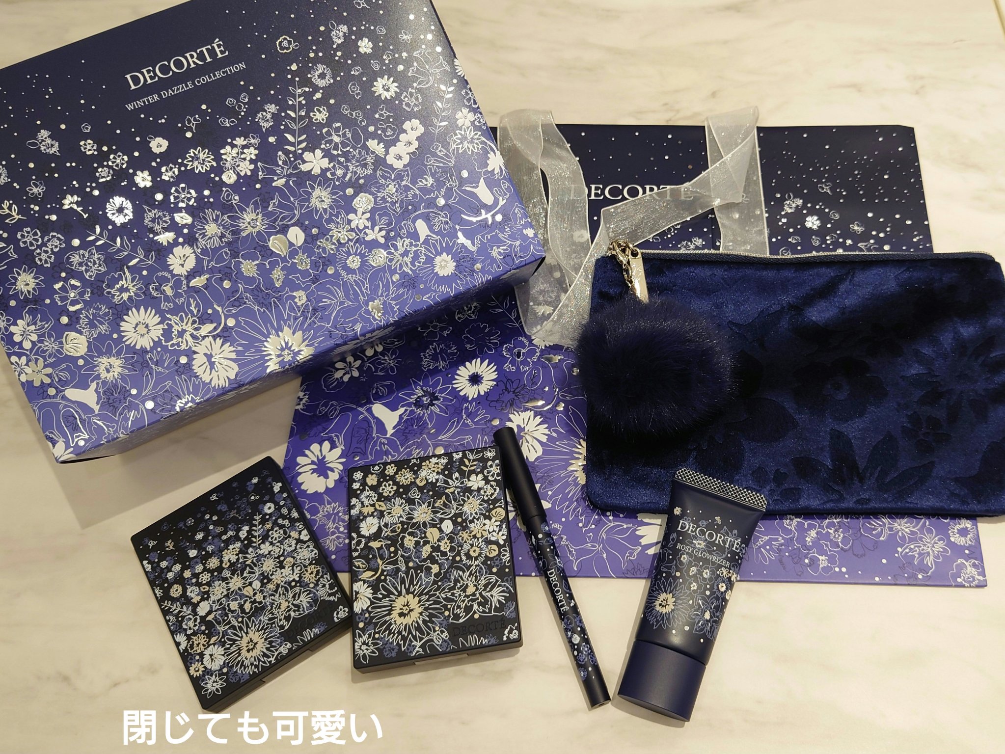 ウィンターダズル コレクション/DECORTÉ/メイクアップキットを使ったクチコミ（2枚目）
